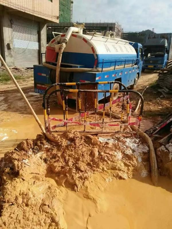 北流工地淤泥清淤